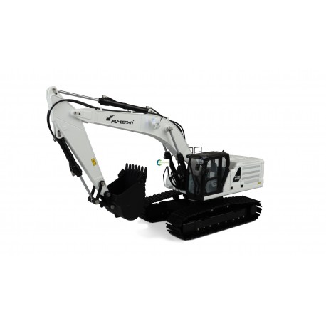RC Escavadora Hidráulica Full Metal 1:16 RTR branco