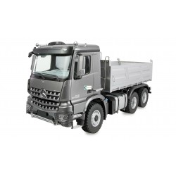 Mercedes-Benz Arocs Caminhão basculante 6x6 1:14 RTR Cinzento