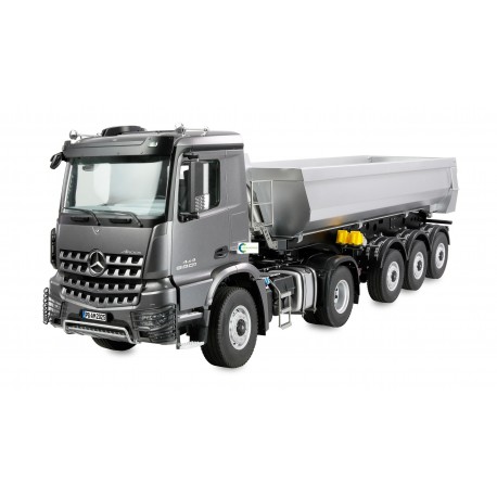 RC Mercedes-Benz Arocs com Semi-Reboque Basculante 4x4 1:14 RTR